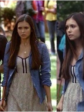 Elena Gilbert Pins and Needles Lace Dress